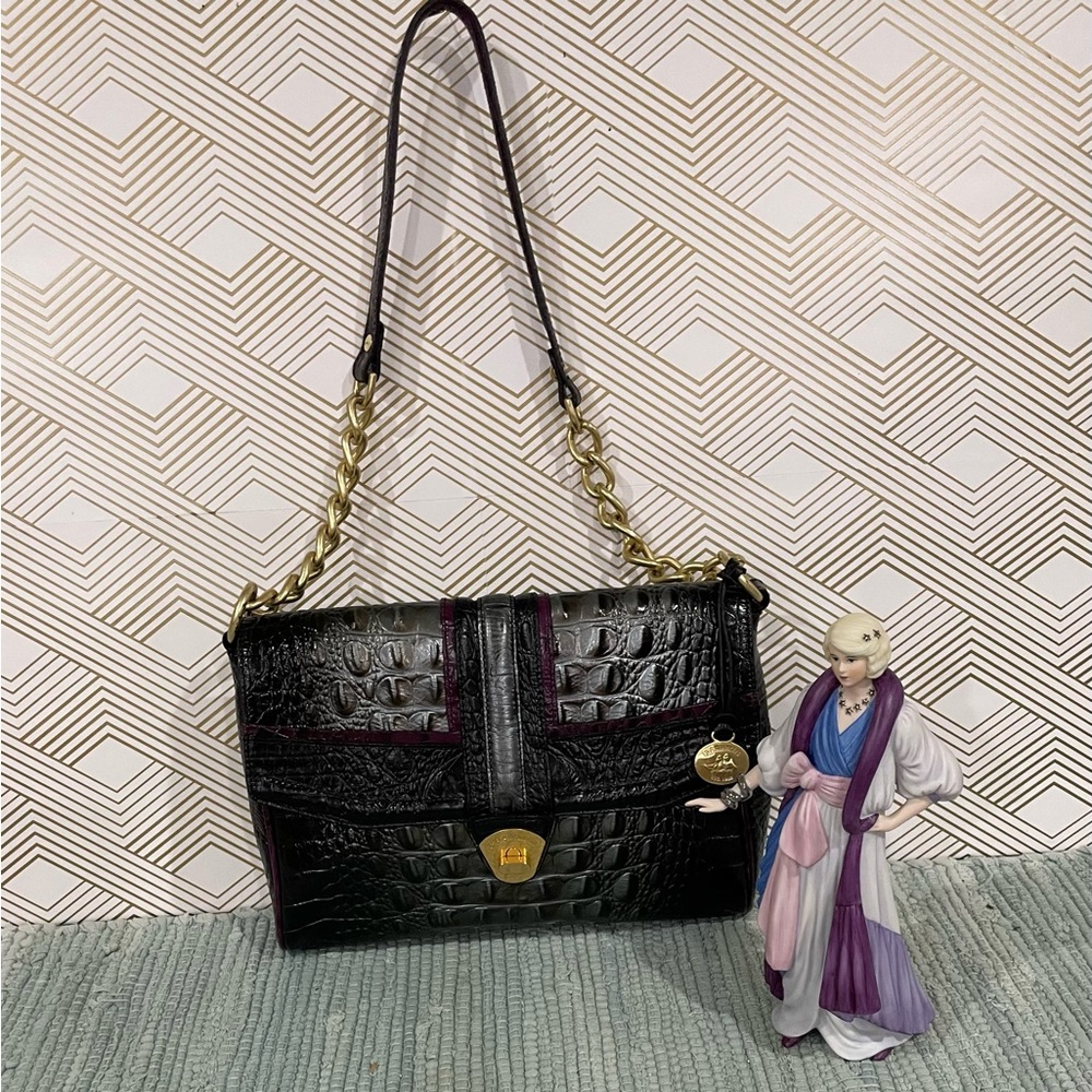 Brahmin Shoulder Bag with Chain Strap